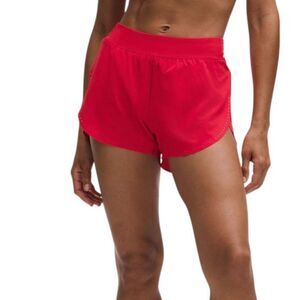 Lululemon Fast and Free High-Rise Classic-Fit Short 3" *Lulu Red
